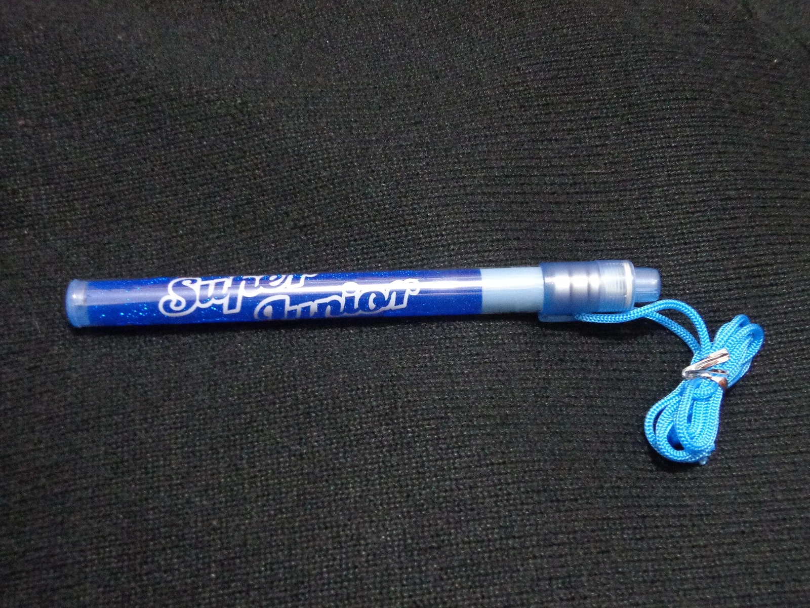 Super Junior light stick, photographed on 4 August 2015.