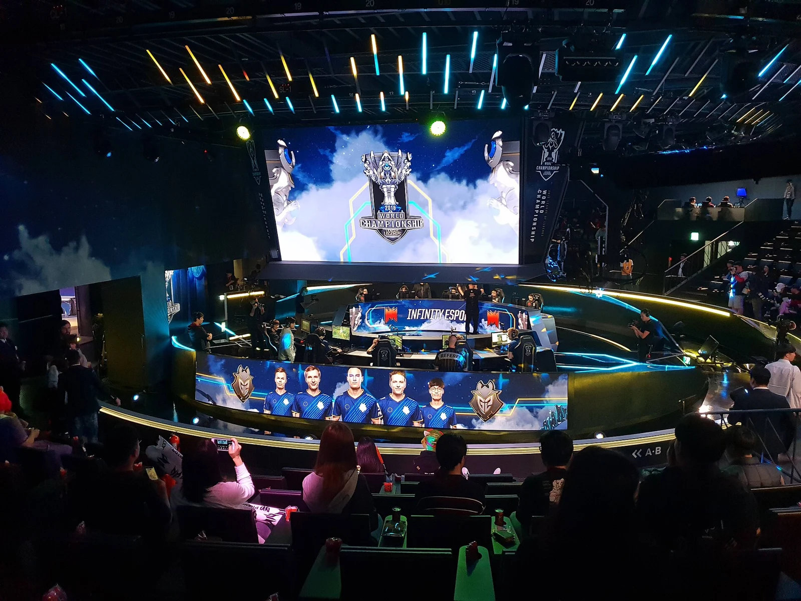 The LoL Park arena in Seoul, photographed on 7 October 2018.